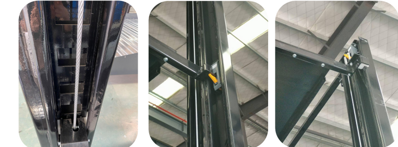 Four-level vehicle storage lift for commercial parking