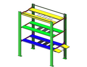 Four Stacker four-level multi-vehicle parking lift
