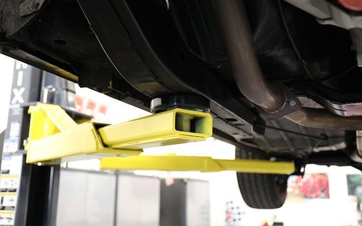 GrandPrix GP-7 Two Post Car Lift - 7,000-Lb Capacity