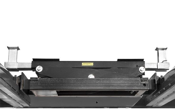 BendPak RBJ15000 on four-post lift with truck