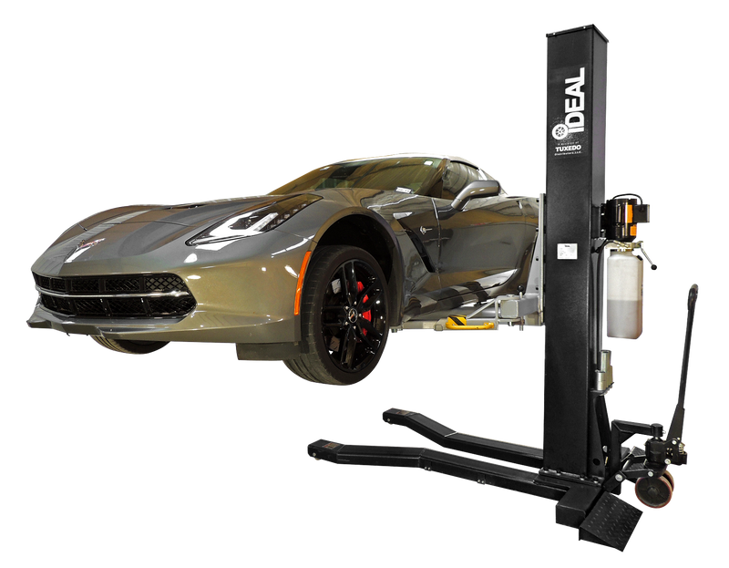 Tuxedo MSC-6KLP-BLK 6,000lb Mobile SIngle Column Lift