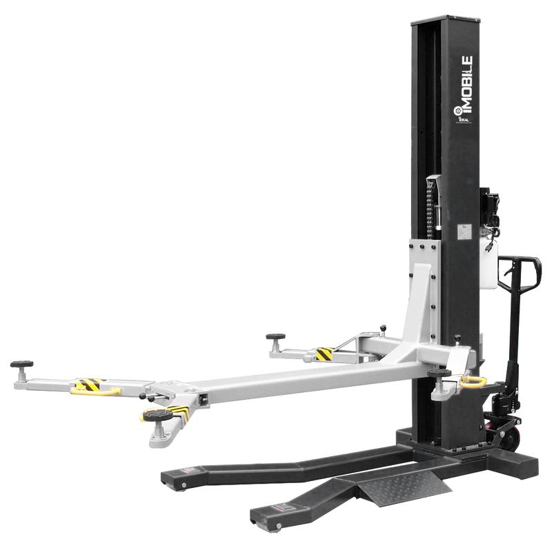 Tuxedo MSC-6KLP-BLK 6,000lb Mobile SIngle Column Lift