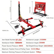 KATOOL KT-255 mobile auto body frame straightener - view 3