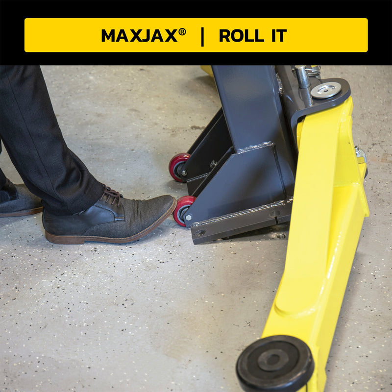 MaxJax M7K Standard Portable Car Lift Package - 7,000-lbs. Capacity