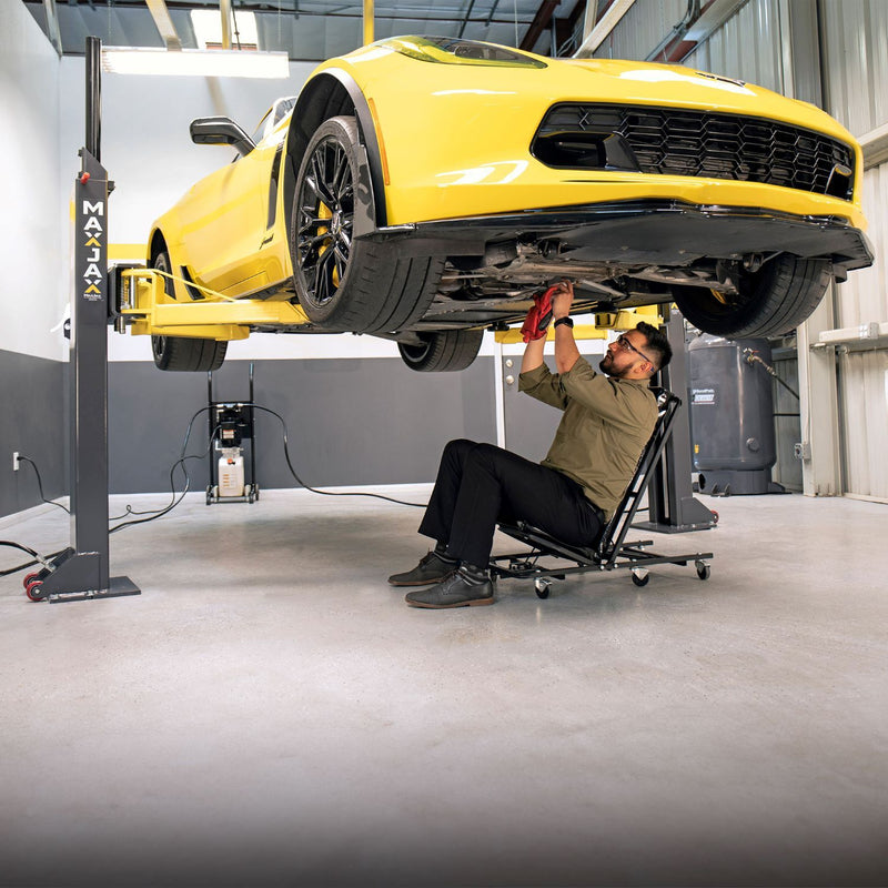 MaxJax M7K Standard Portable Car Lift Package - 7,000-lbs. Capacity