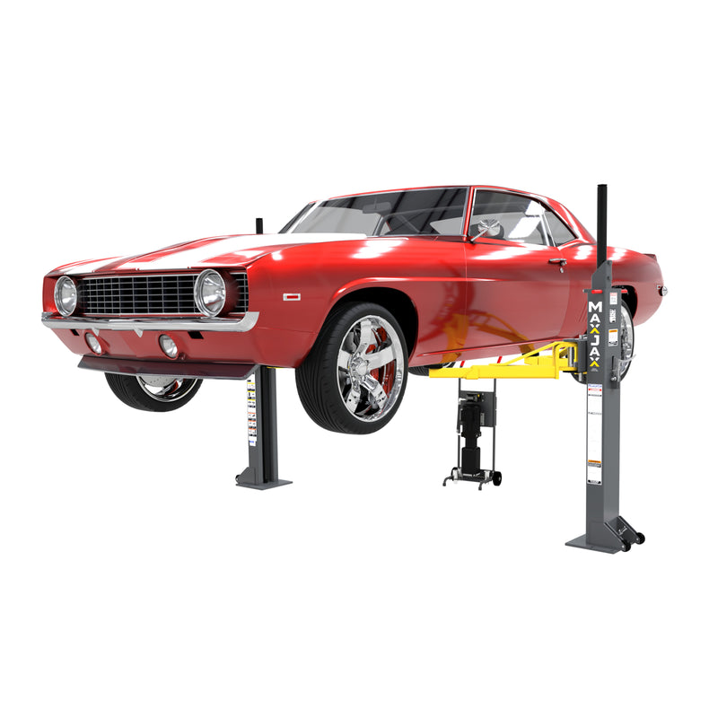 MaxJax M7K Standard Portable Car Lift Package - 7,000-lbs. Capacity