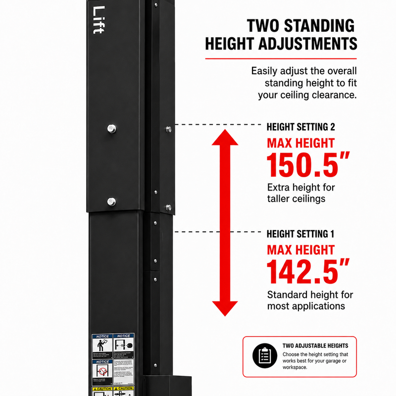Olympic 2PAS-10 direct-drive hydraulic car lift
