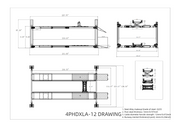 Olympic 4PHDXLA-12 Heavy-Duty Alignment Lift with Turntables & Slip Plates