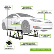 QuickJack 6000ELX Super-Long Portable Car Lift
