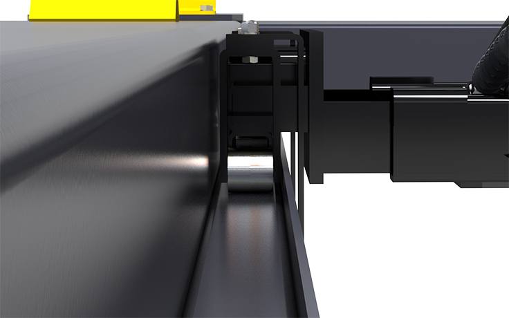 BendPak RJ9W rollers detail