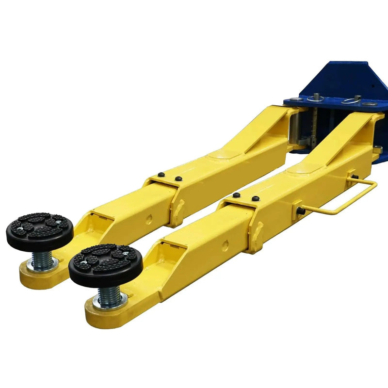 TCE 2-Post Car Lift 220V 10,000 LBs Capacity Overhead, Auto Truck Hoist Equipment with Adapters, 2-Year Warranty, TRJR-245LD
