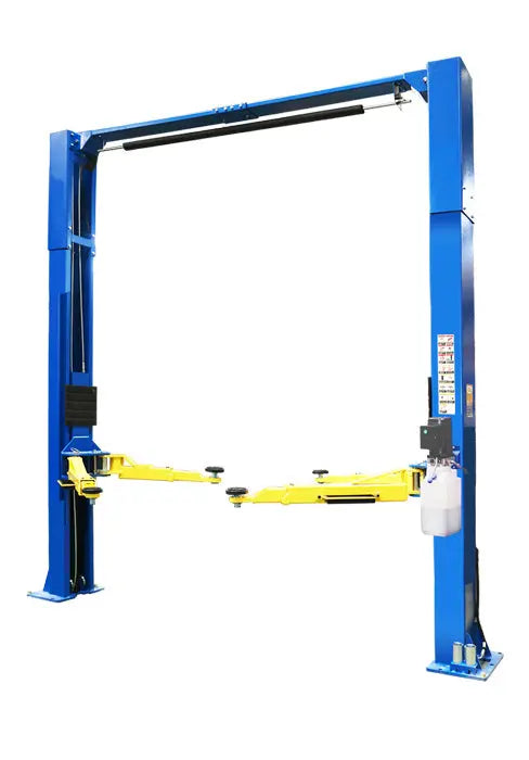TCE 2-Post Car Lift 220V 10,000 LBs Capacity Overhead, Auto Truck Hoist Equipment with Adapters, 2-Year Warranty, TRJR-245LD