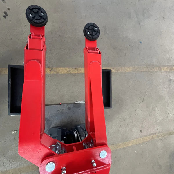 KATOOL KT-AS110D 11,000lb 2-Post Asymmetrical Clearfloor Lift 220V