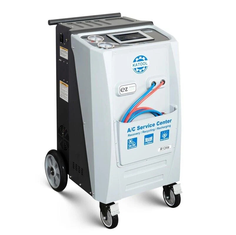 KATOOL Fully Automatic R-134A Recovery, Recycle & Recharge DUAL
